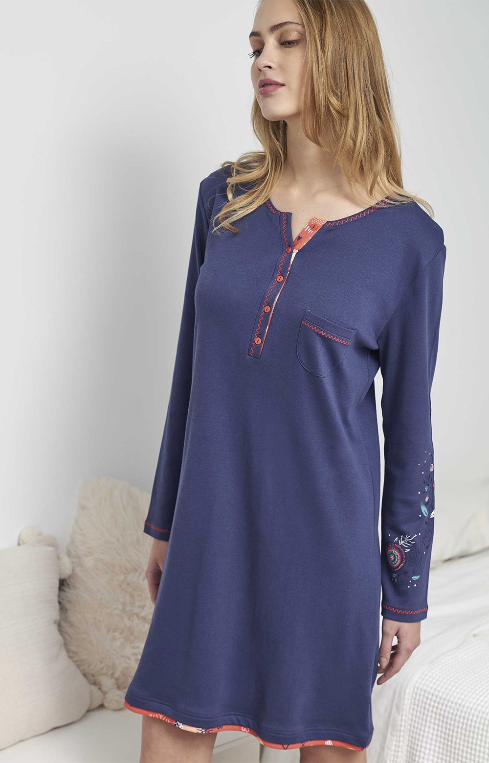 Robe de nuit courte JANIE