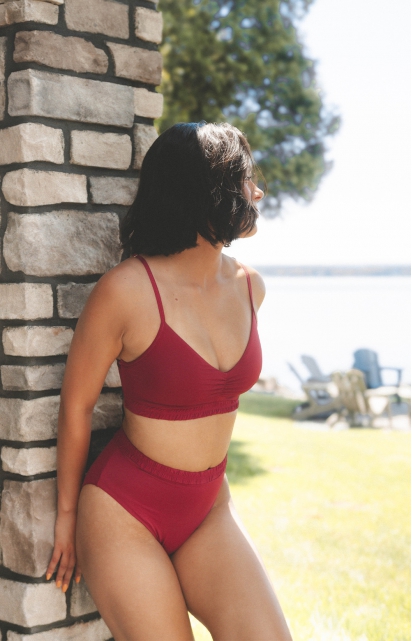 Haut de bikini - TIBETAN RED