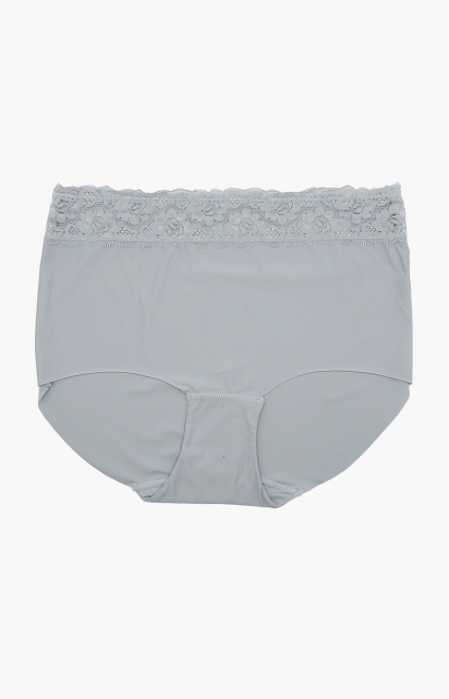 Culotte taille haute coupée au laser 3/25$