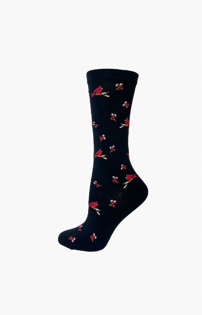 Chaussettes - CARDINAL IN WINTER