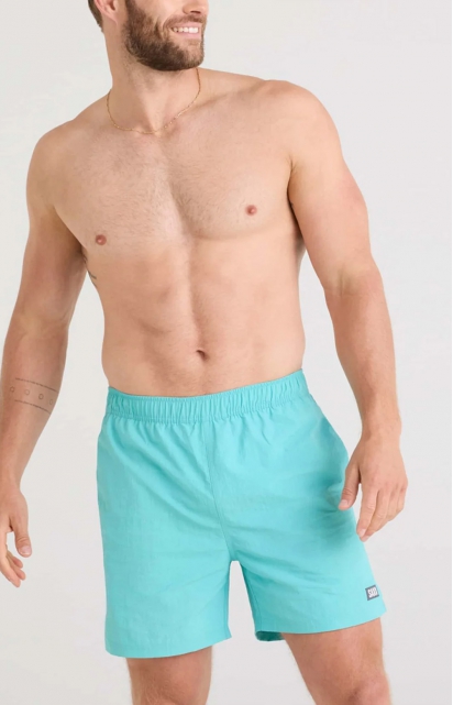 Maillot de bain pour homme 5" - GO COASTAL 2N1 (TURQUOISE)