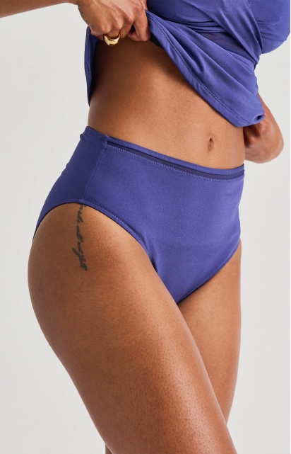 Culotte de maillot de bain - RÉTRO BLEU NUIT