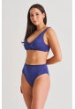 Culotte de maillot de bain - RÉTRO BLEU NUIT